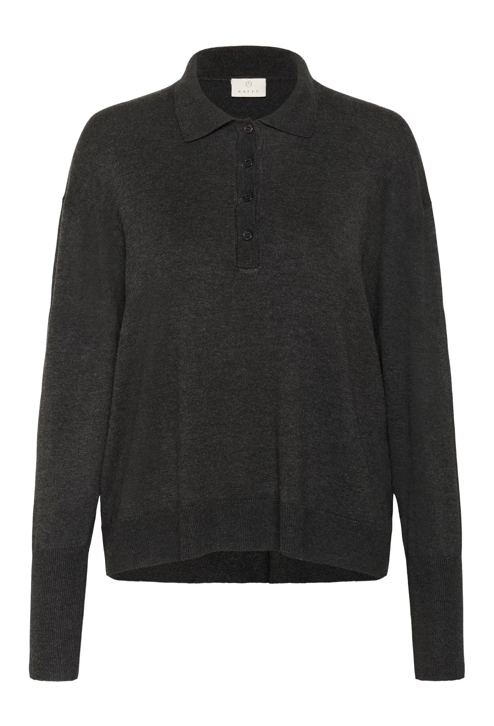 KAFFE LIZZA POLO PULLOVER