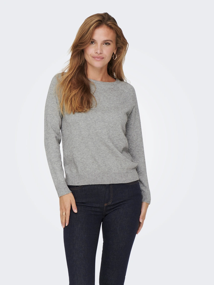 ONLY LESLEY KINGS L/S PULLOVER KNIT