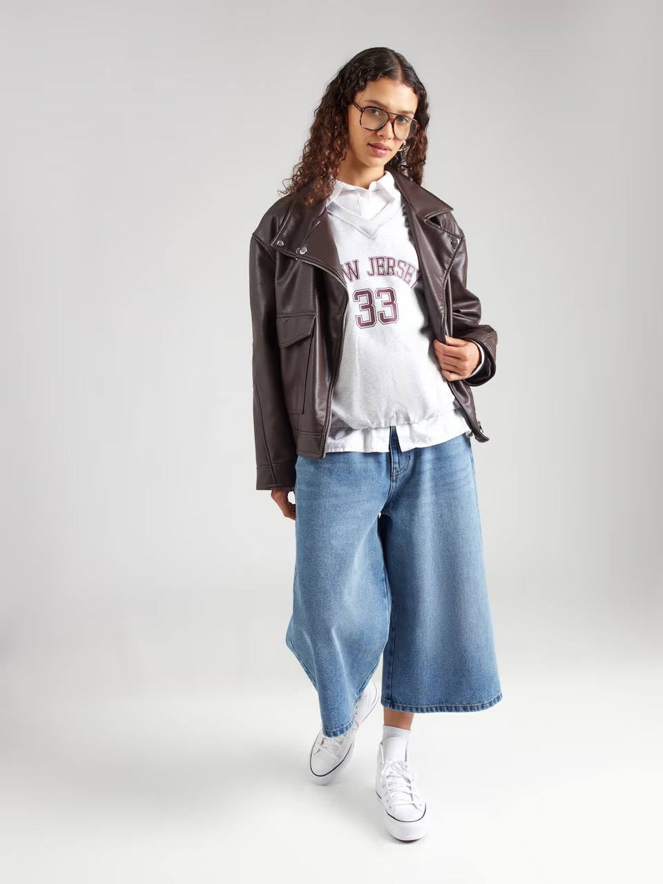 NOISY MAY ASTON L/S V-NECK SWEAT