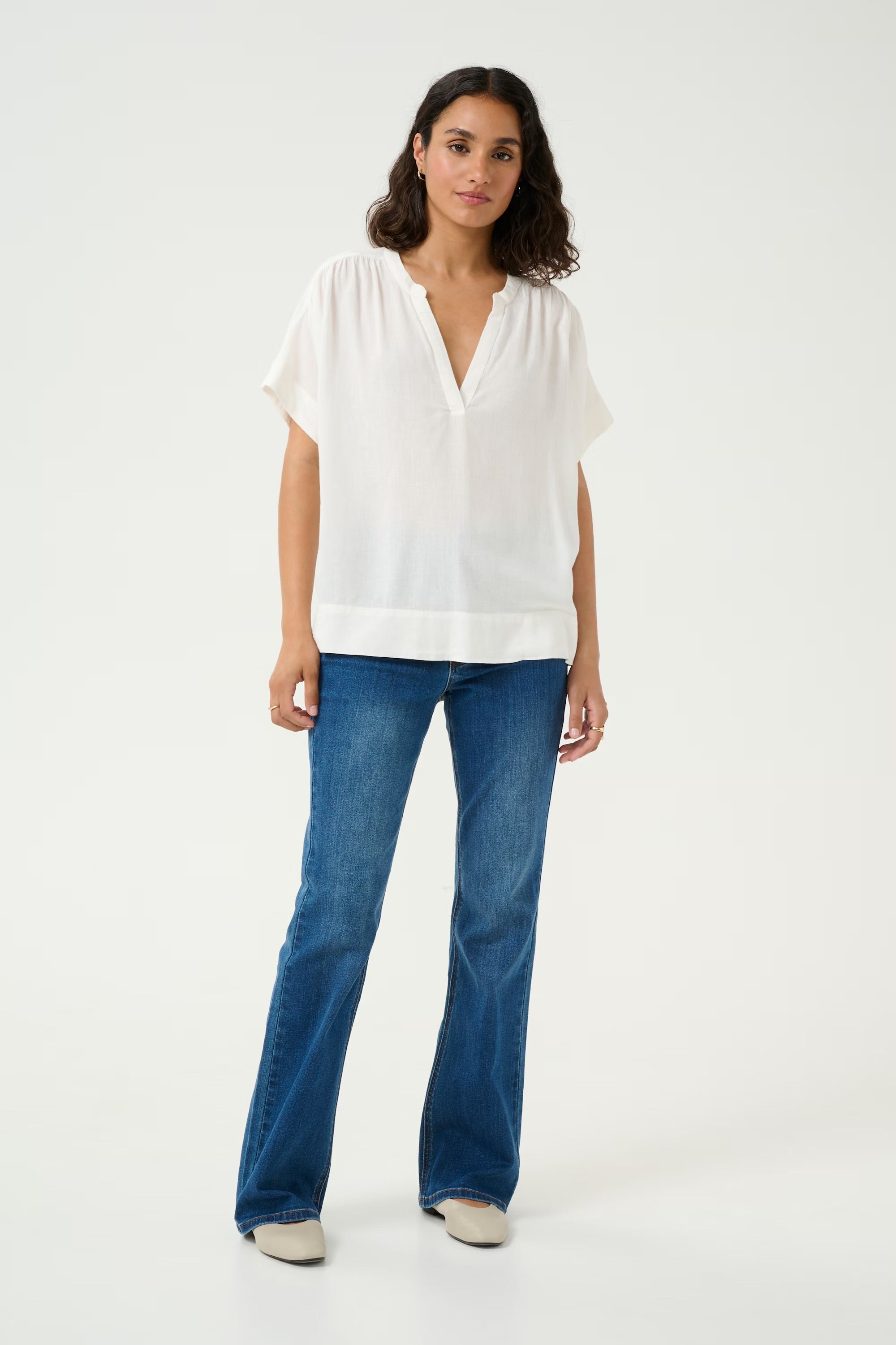 KAFFE MILIA WIN SL BLOUSE