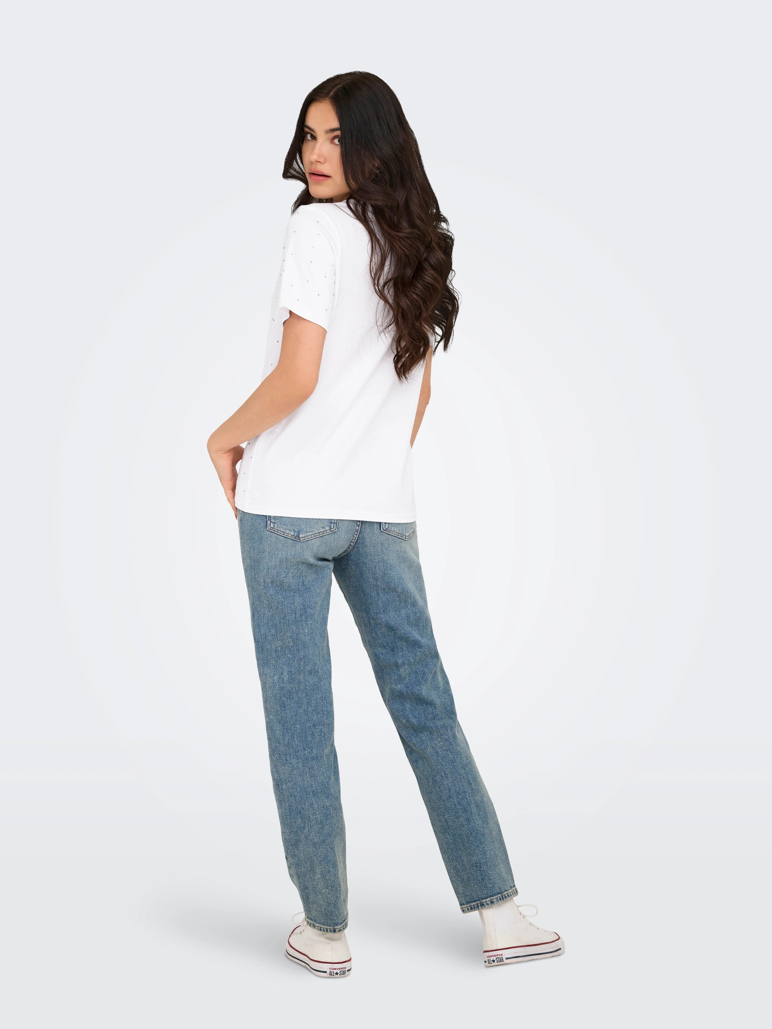 ONLY MONJA S/S STUDS TEE