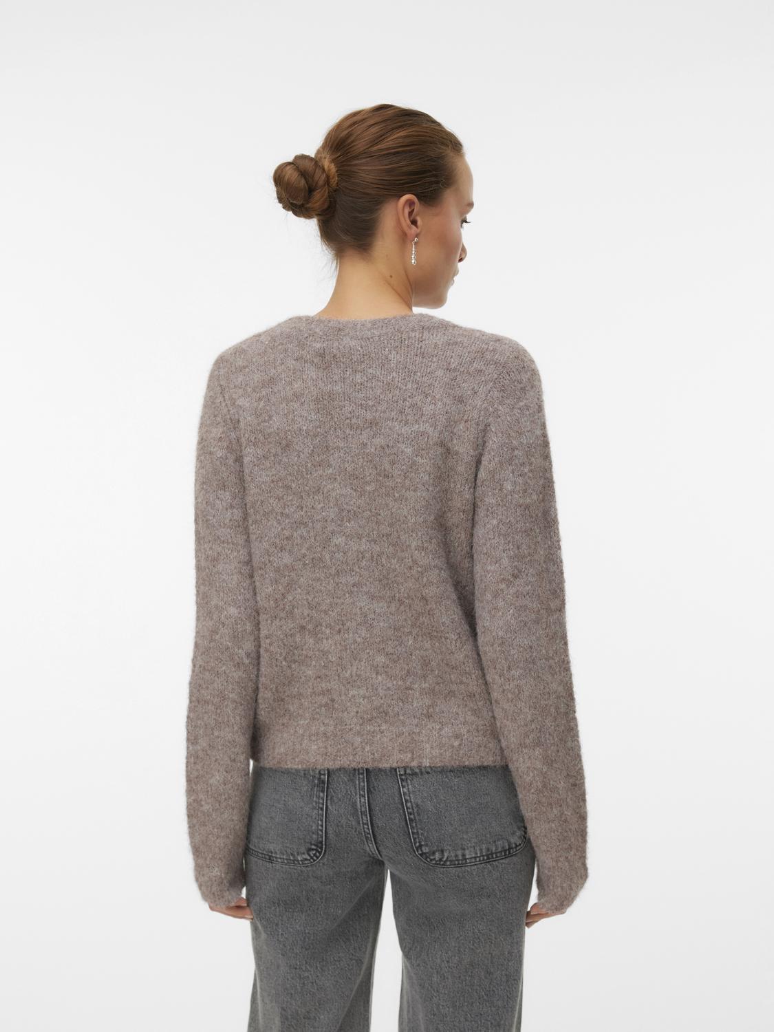 VERO MODA NOVAH LS ONECK BUTTON CARDIGAN