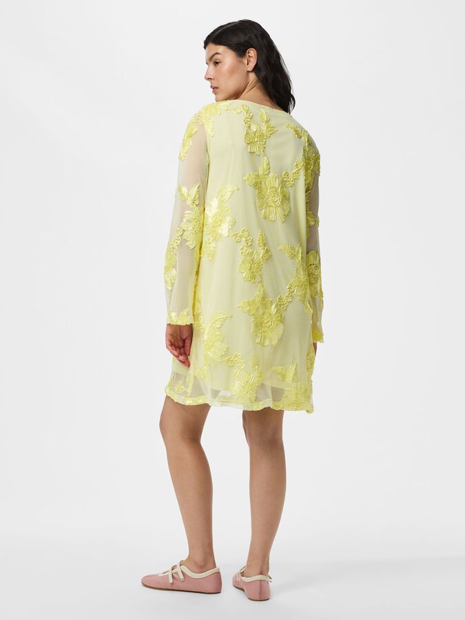 PIECES EVA LS LOOSE DRESS