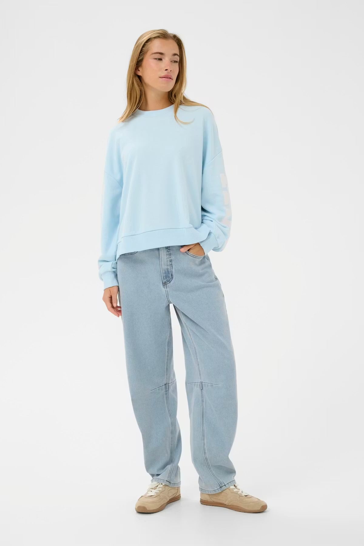 KAFFE MINNA BARREL JEANS