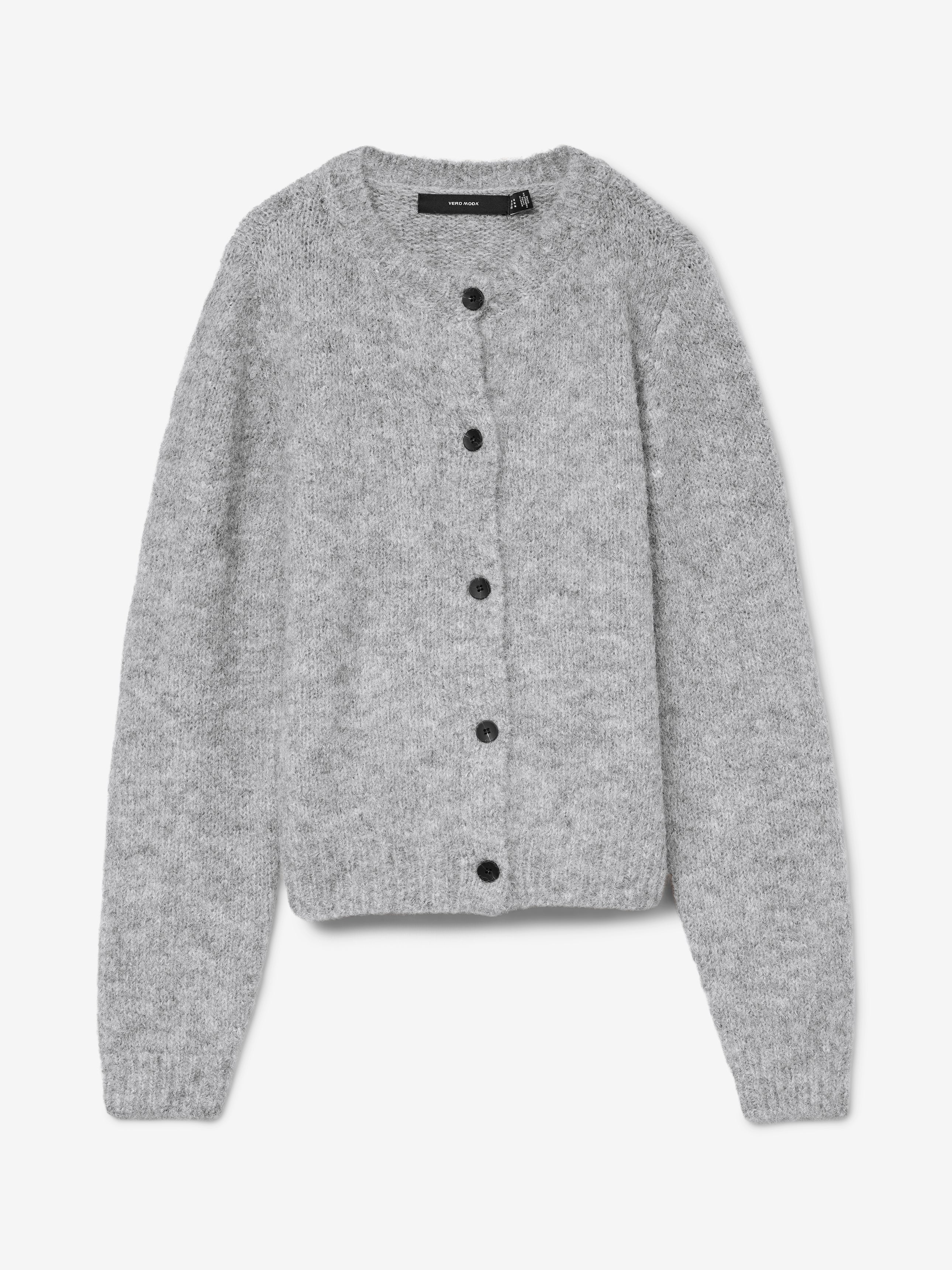 VERO MODA NOVAH LS ONECK BUTTON CARDIGAN