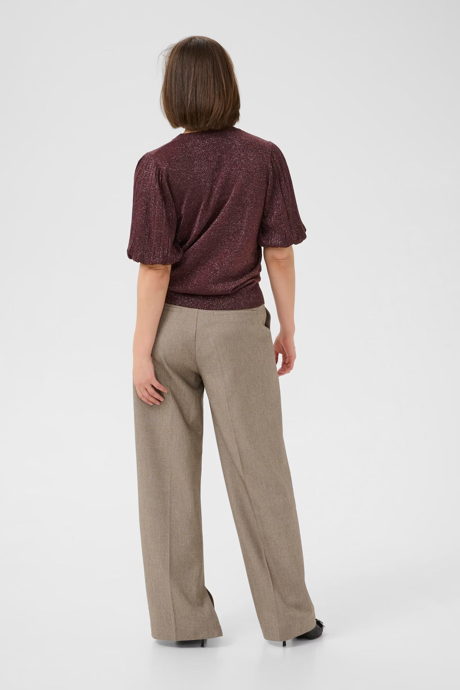 KAFFE REGINA PLEAT PULLOVER