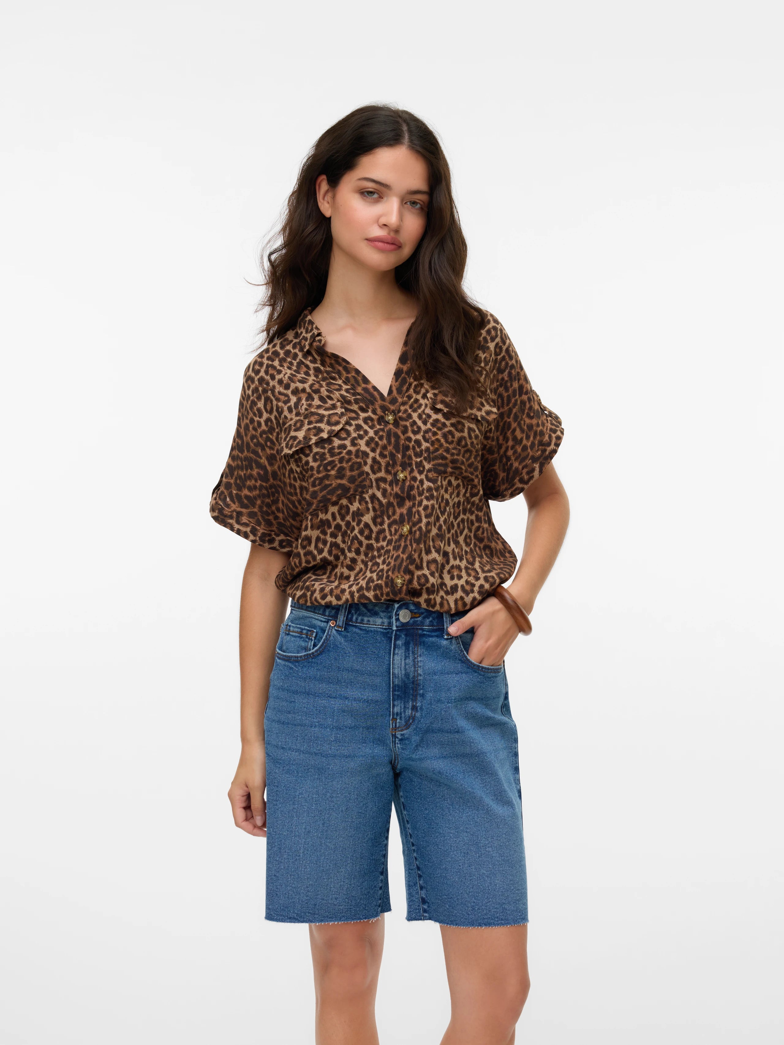 VERO MODA BUMPY S/S SHIRT