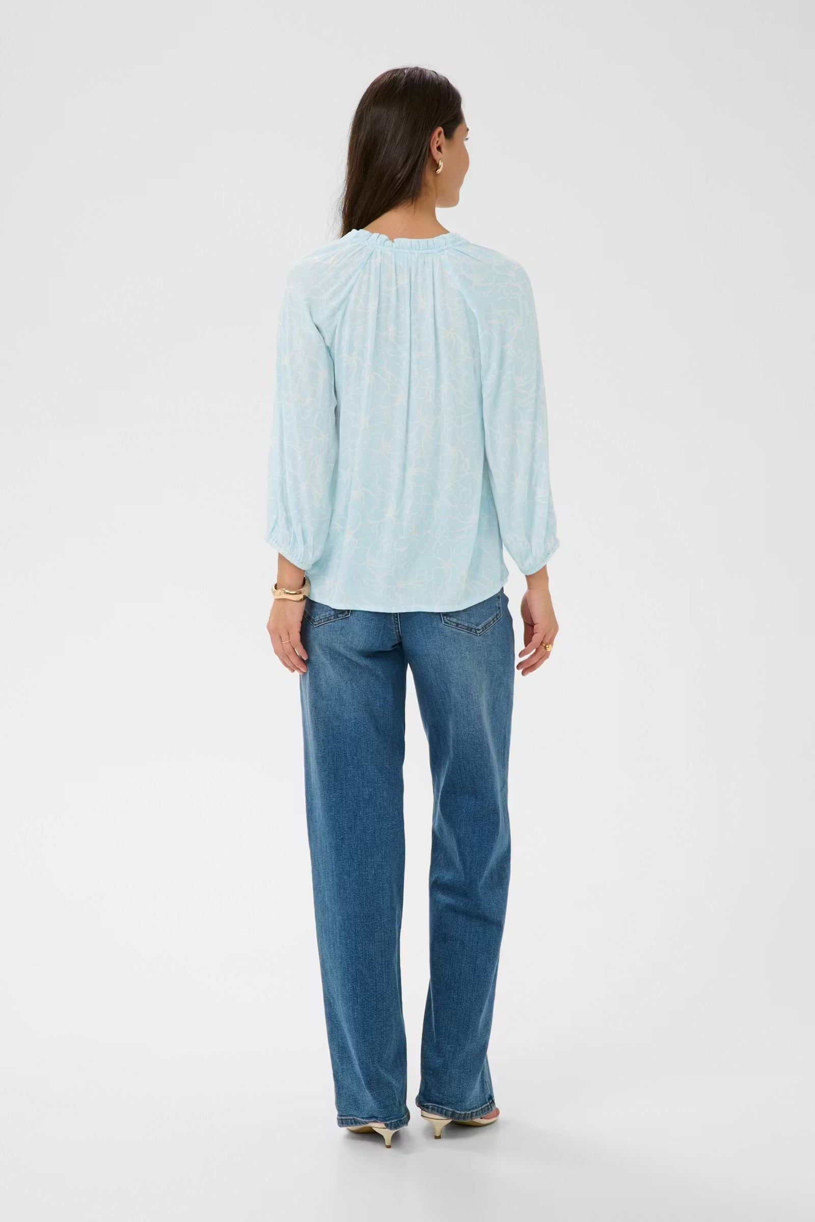 KAFFE TINE AMBER BLOUSE