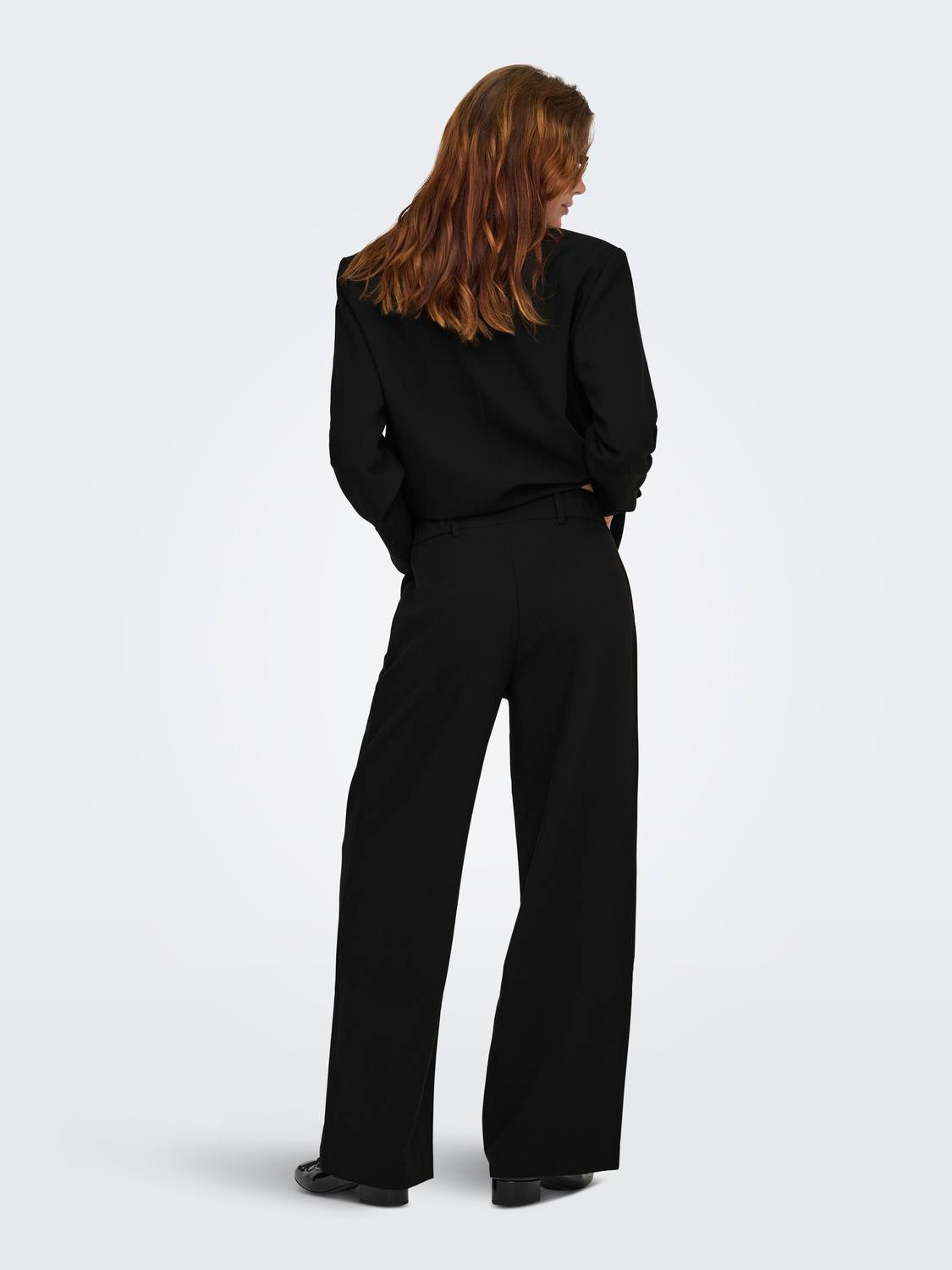 ONLY LINDA-RAVEN HW STR PANTS TLR