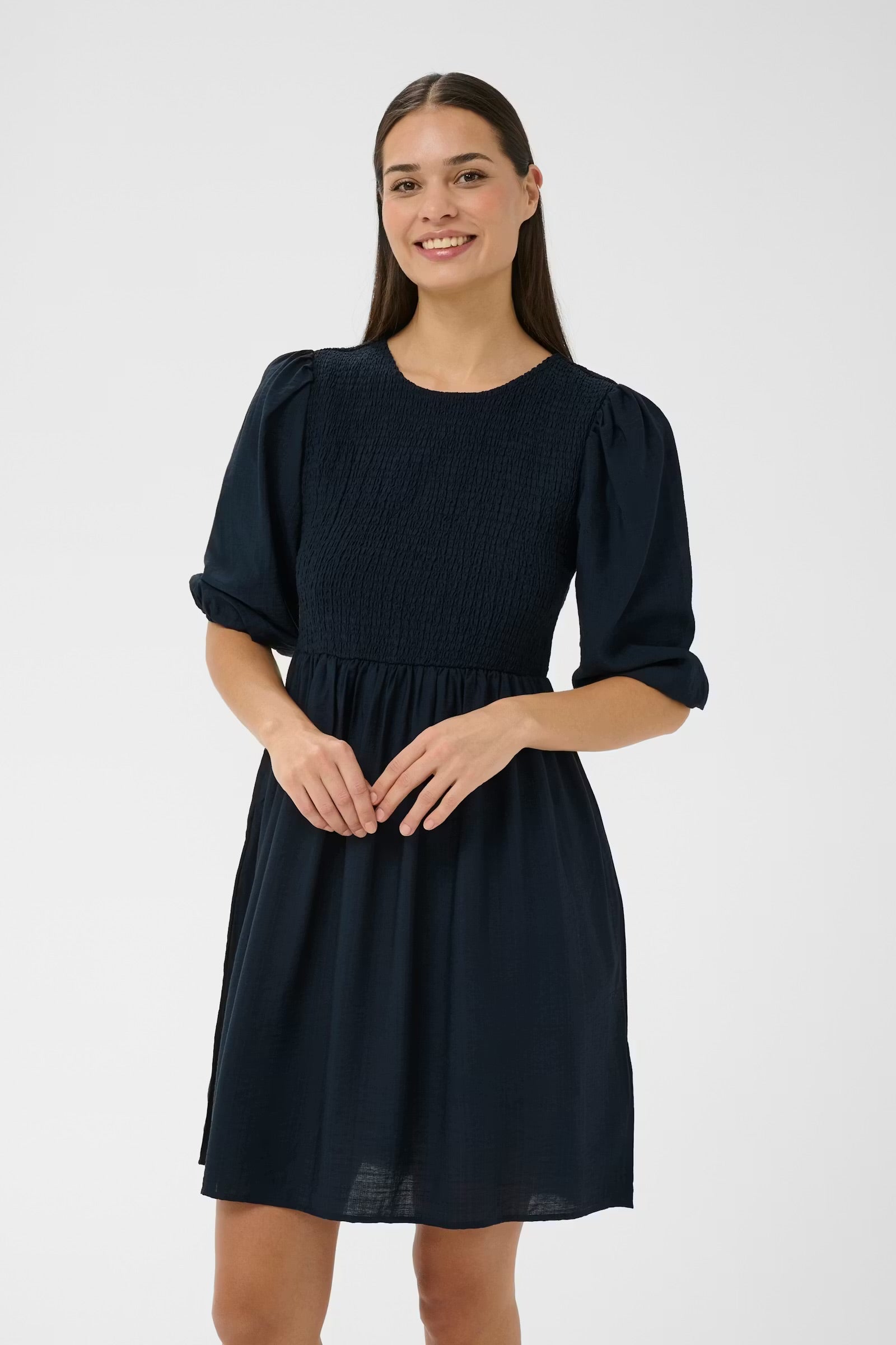 KAFFE HANNA SMOCK DRESS