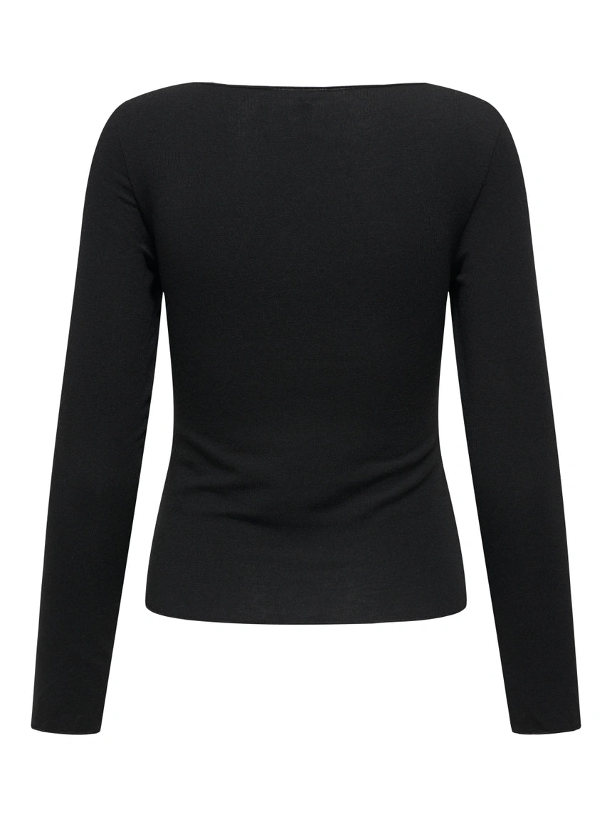 ONLY VIRRO L/S BOATNECK TOP