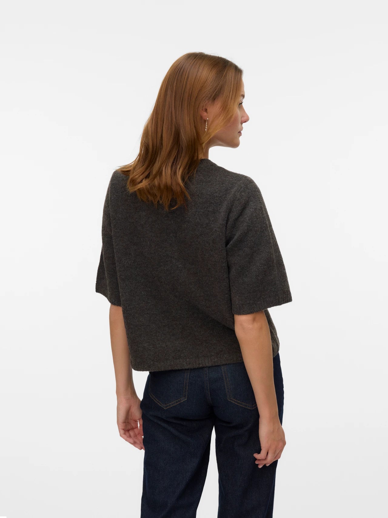 VERO MODA BOOM 2/4 O-NECK OVERSIZE PULLOVER