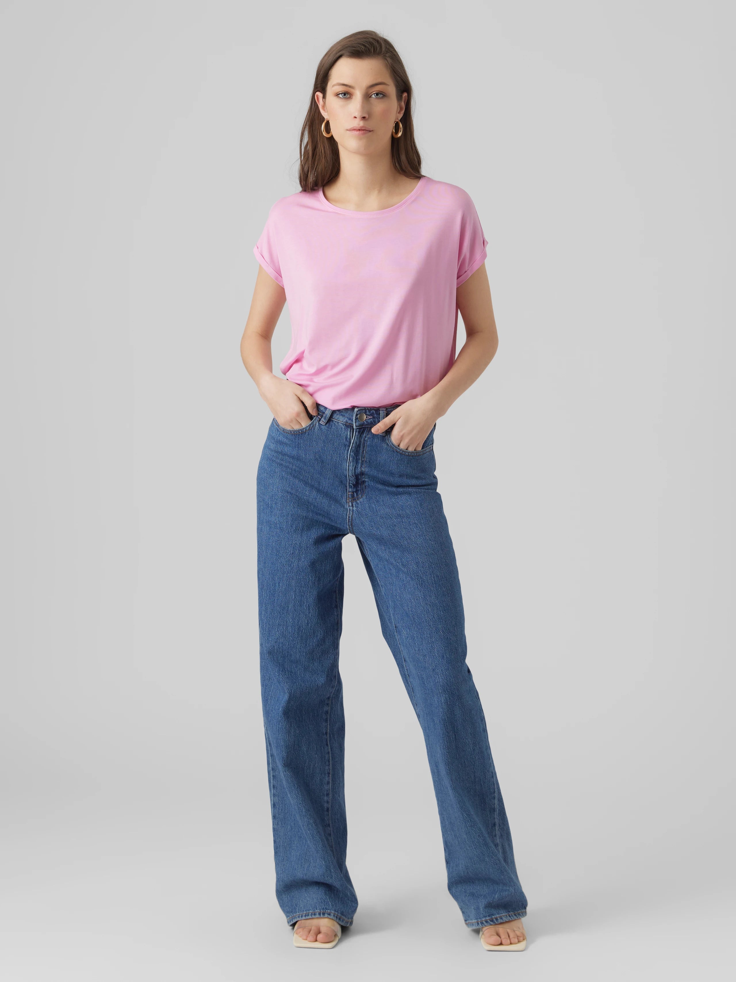 VERO MODA AVA PLAIN SS TOP