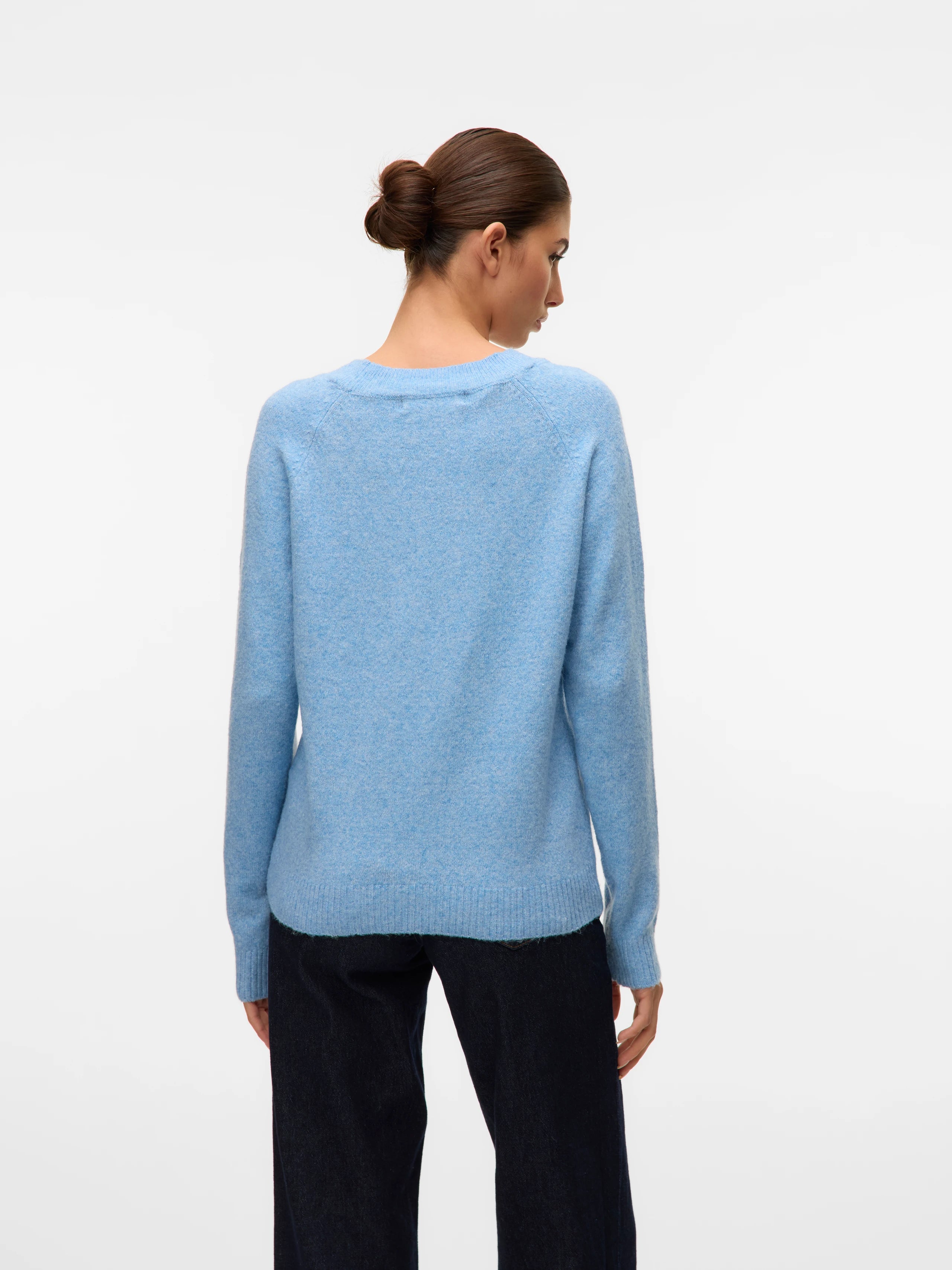 VERO MODA DOFFY LS O-NECK BLOUSE