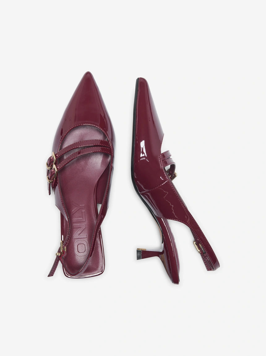 ONLY COCO-8 BUCKLE SLINGBACK PUMP