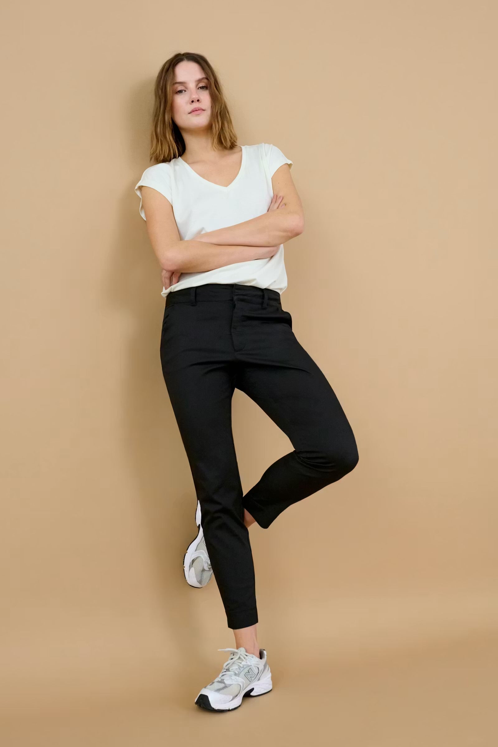 KAFFE LEA 7/8 CHINO PANT