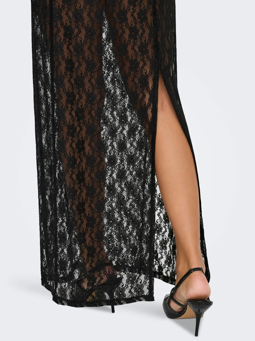 ONLY FREDERIKKE CALI LIFE LS LACE DRESS