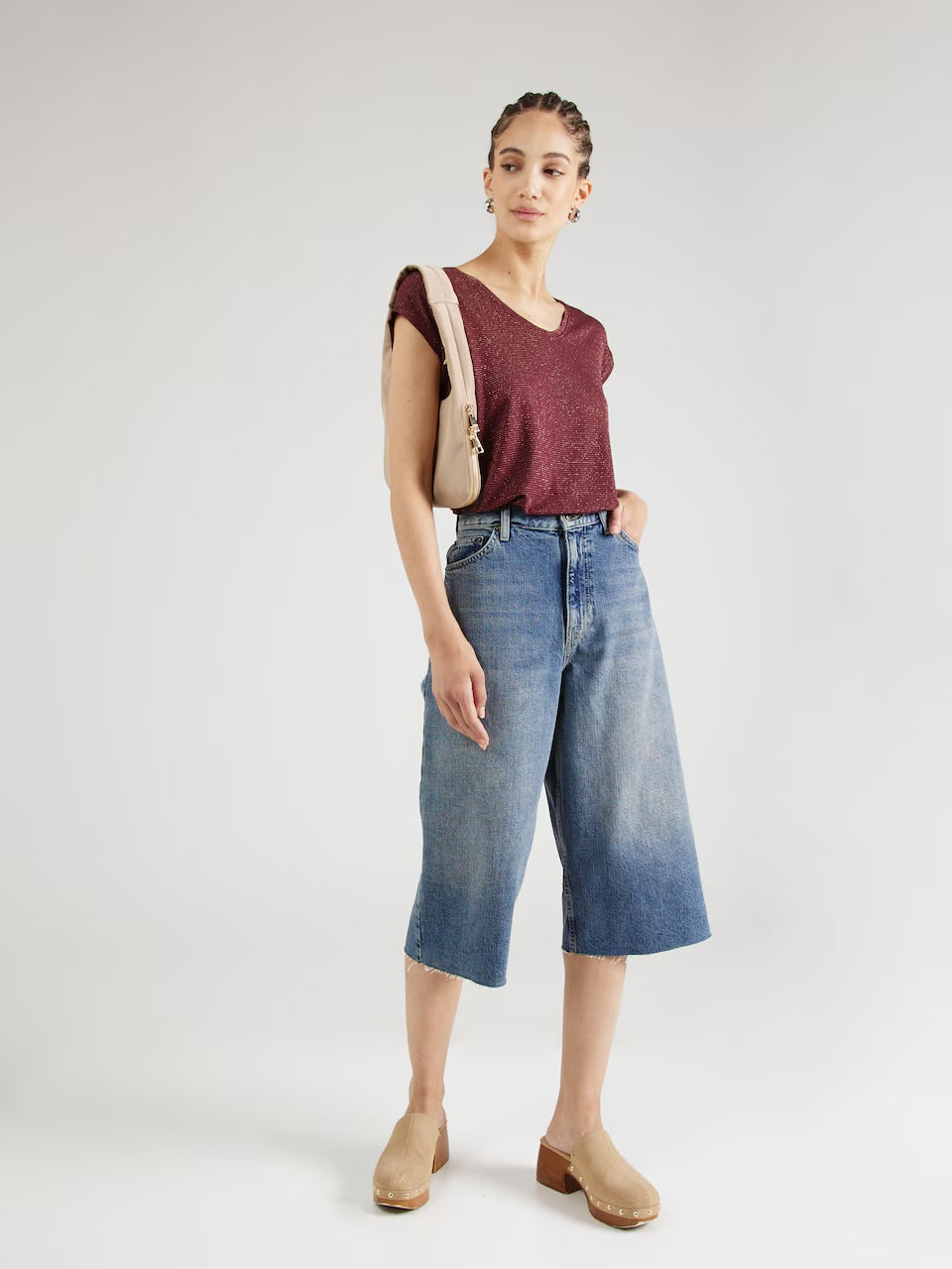 PIECES BILLO TEE LUREX STRIPES