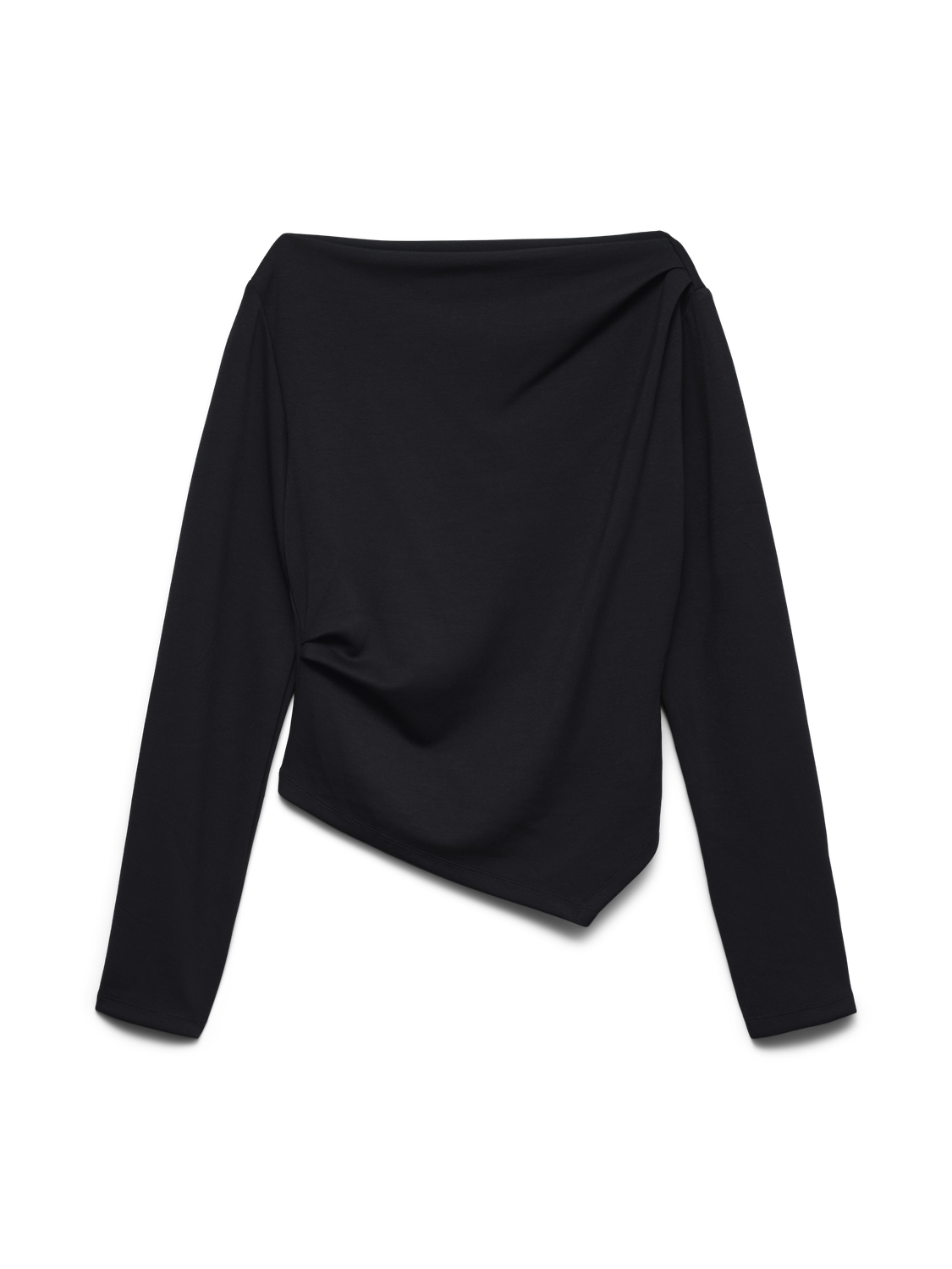 VERO MODA MILLE LS BOATNECK SHORT TOP