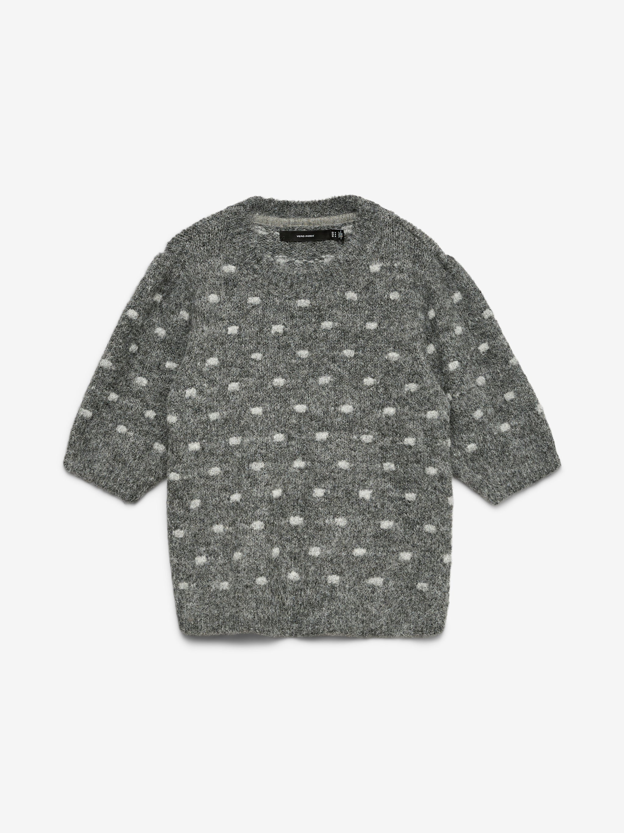 VERO MODA NOVAHDOTTY 2/4 O-NECK PULLOVER