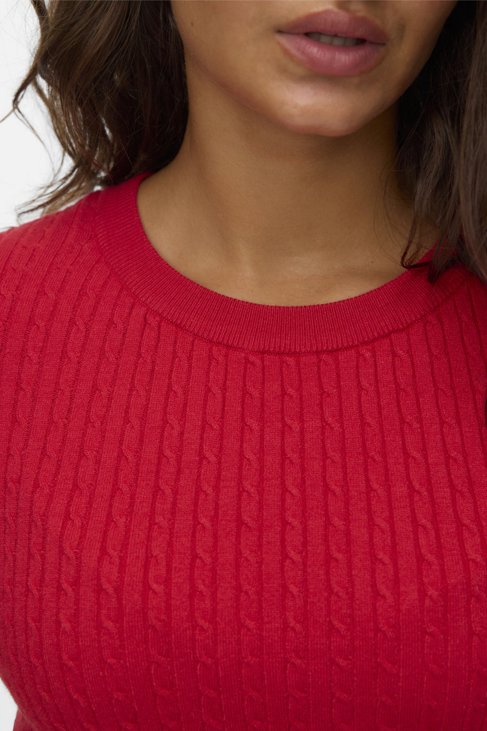 VERO MODA MIRLA SS O-NECK PULLOVER