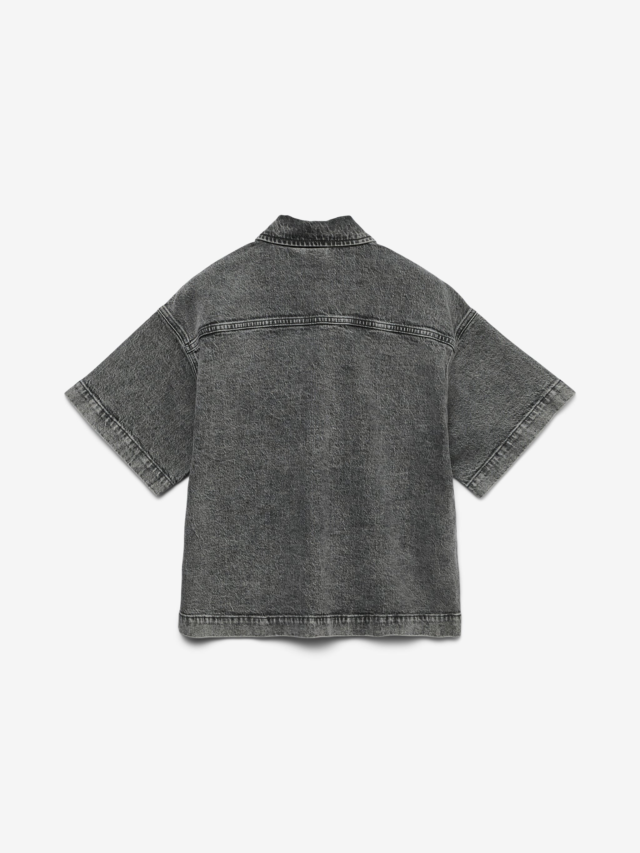 VERO MODA TESSA SS LOOSE DENIM SHIRT