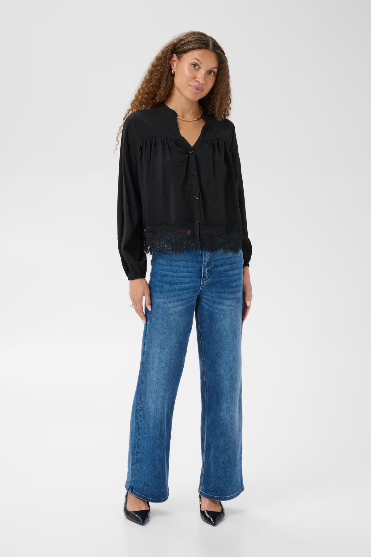 KAFFE FINE SHIRT