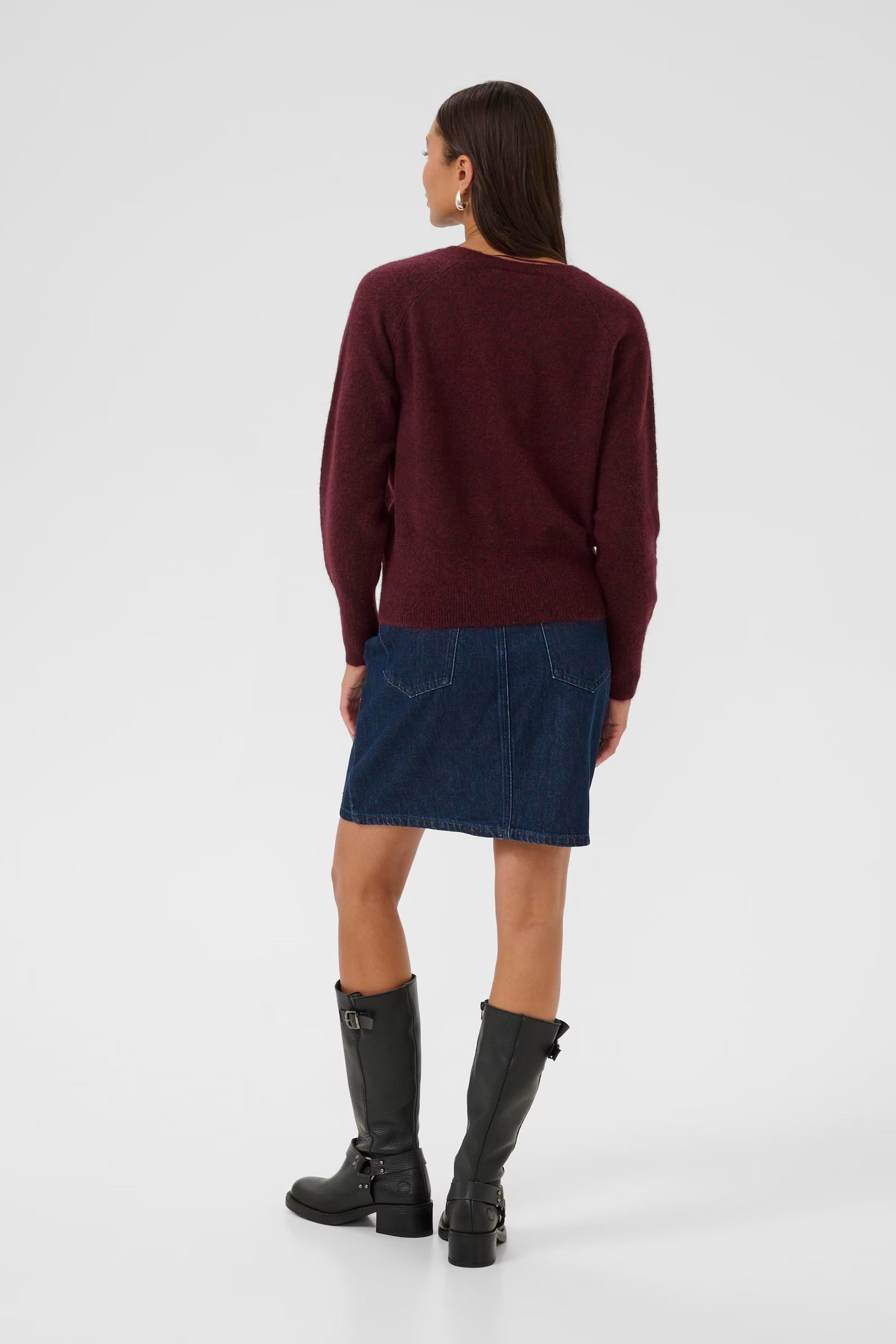 KAFFE NIEL V-NECK PULLOVER