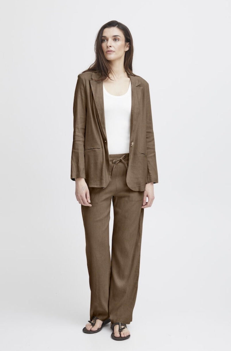 PULZ JEANS LUCA PANT FULL LENGHT WIDE