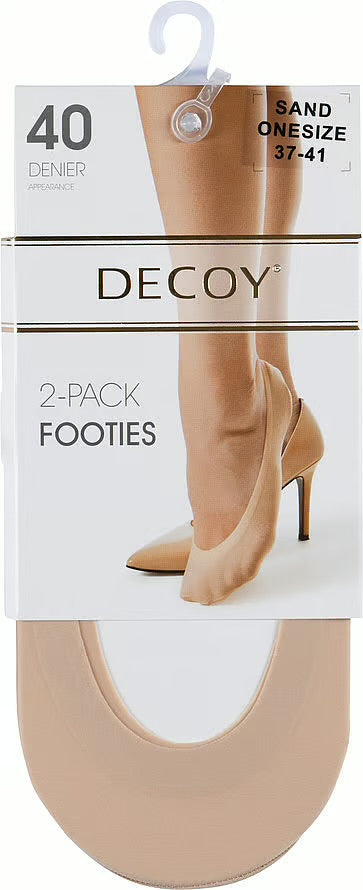 DECOY FOOTIES LASERCUT 2-PACK 40 DEN