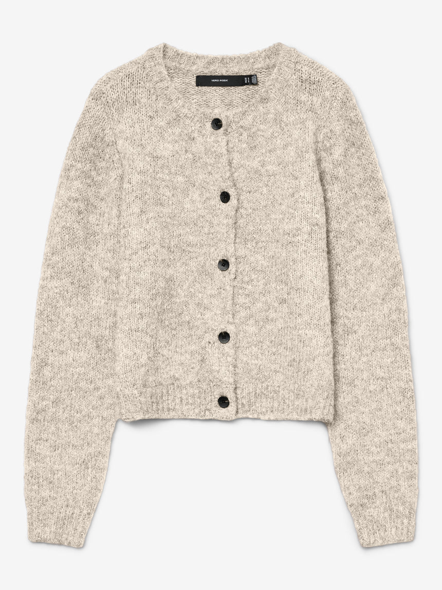 VERO MODA NOVAH LS ONECK BUTTON CARDIGAN