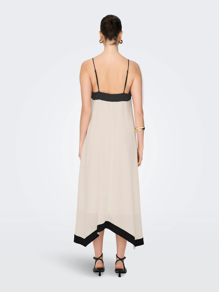 ONLY DIANA LIFE STRAP LONG DRESS