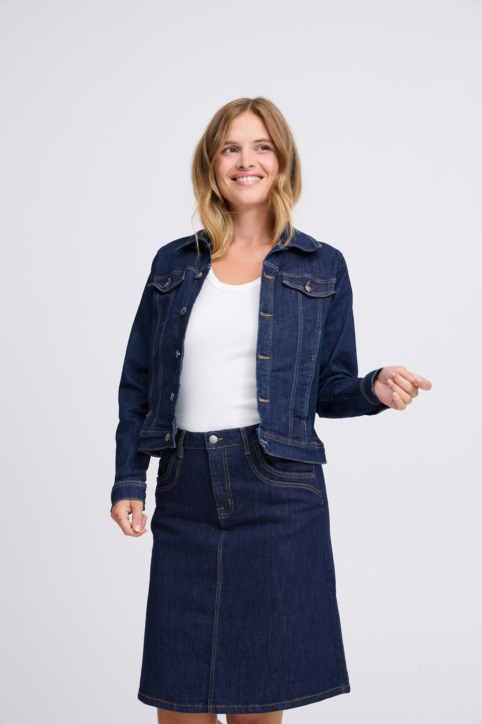 PULZ JEANS KATJA DENIM JACKET