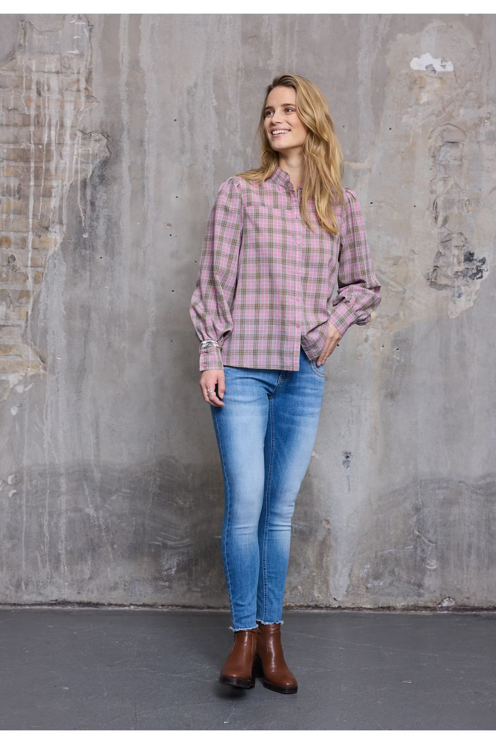 PULZ JEANS CARMEM EMB. HW SKINNY LEG