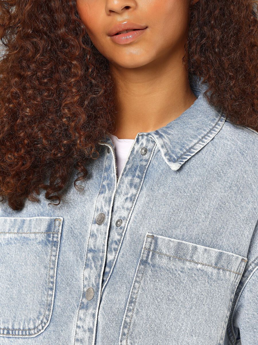NOISY MAY ALVA LS DENIM SHACKET