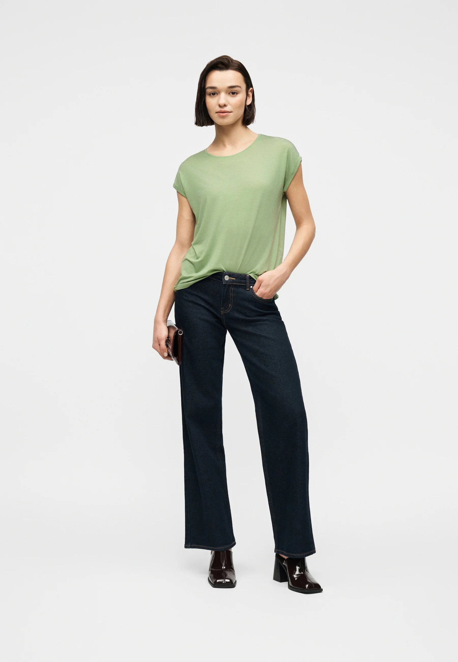 VERO MODA AVA PLAIN SS TOP