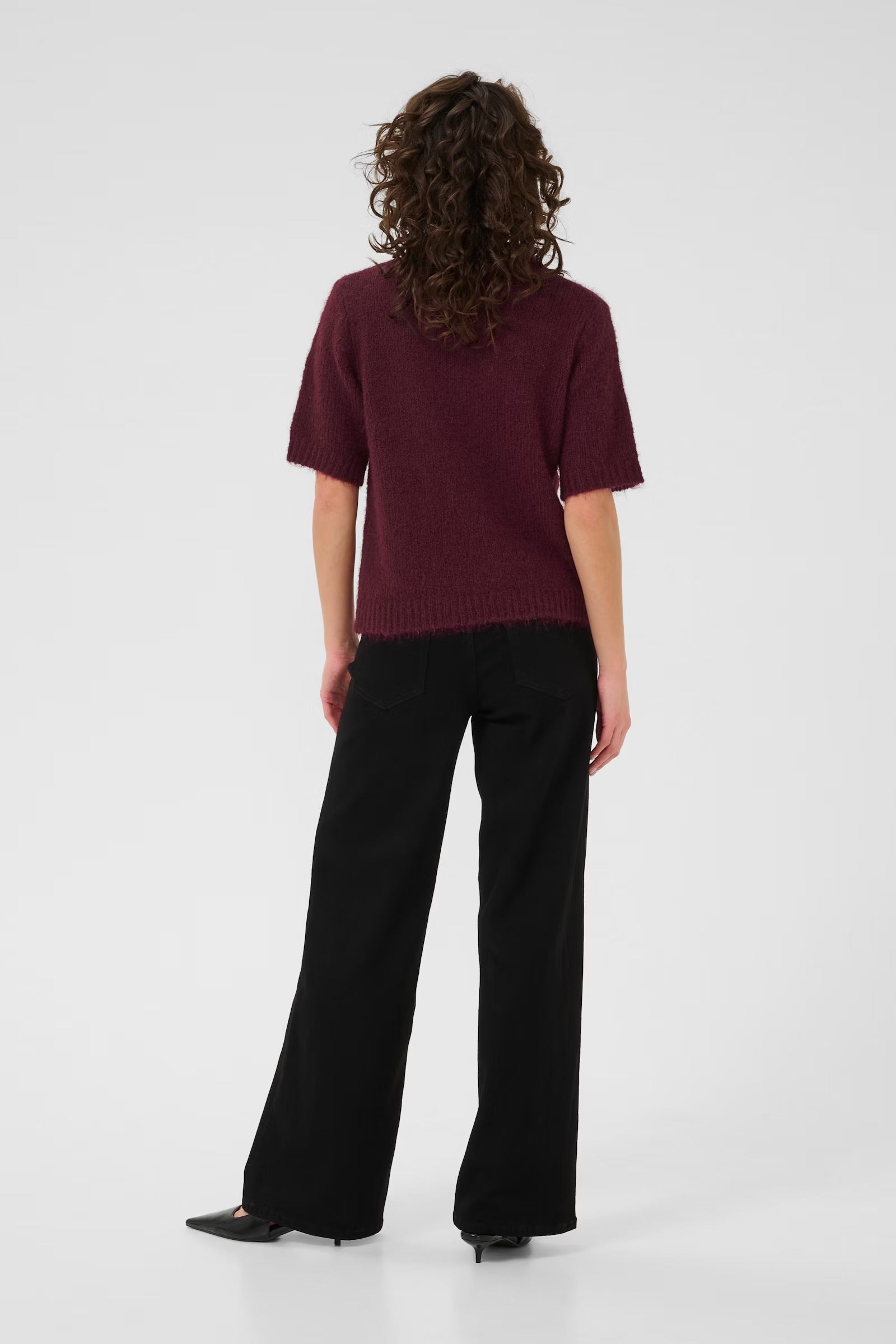 KAFFE EMILIE POLO PULLOVER