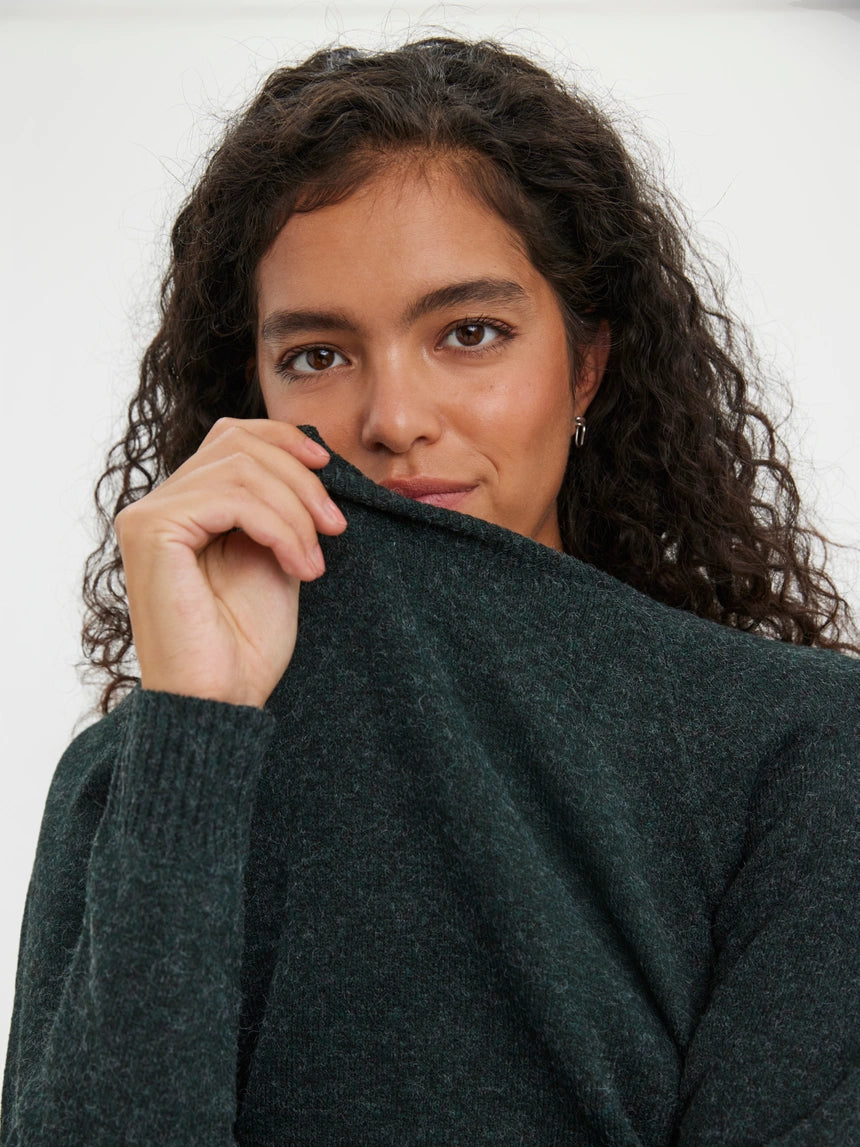 VERO MODA DOFFY LS O-NECK BLOUSE