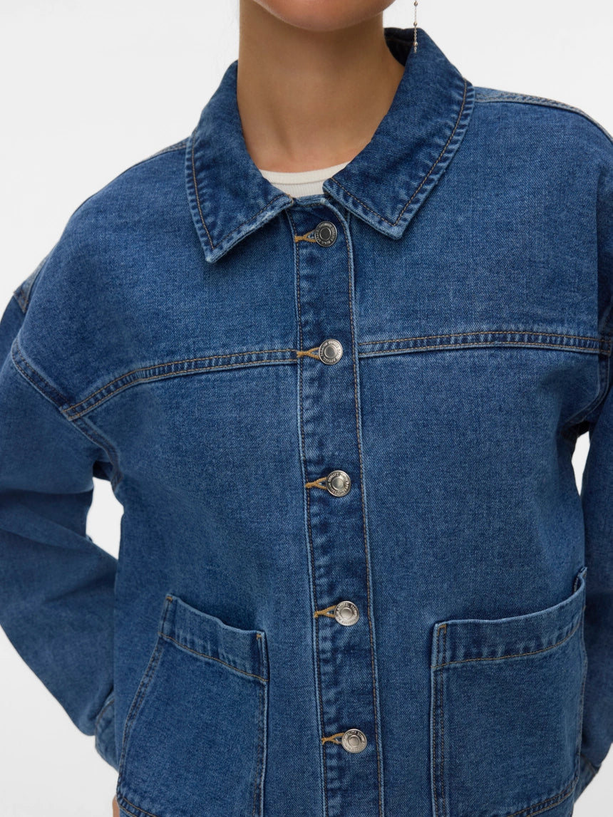 VERO MODA JAMIE LS DENIM SHACKET