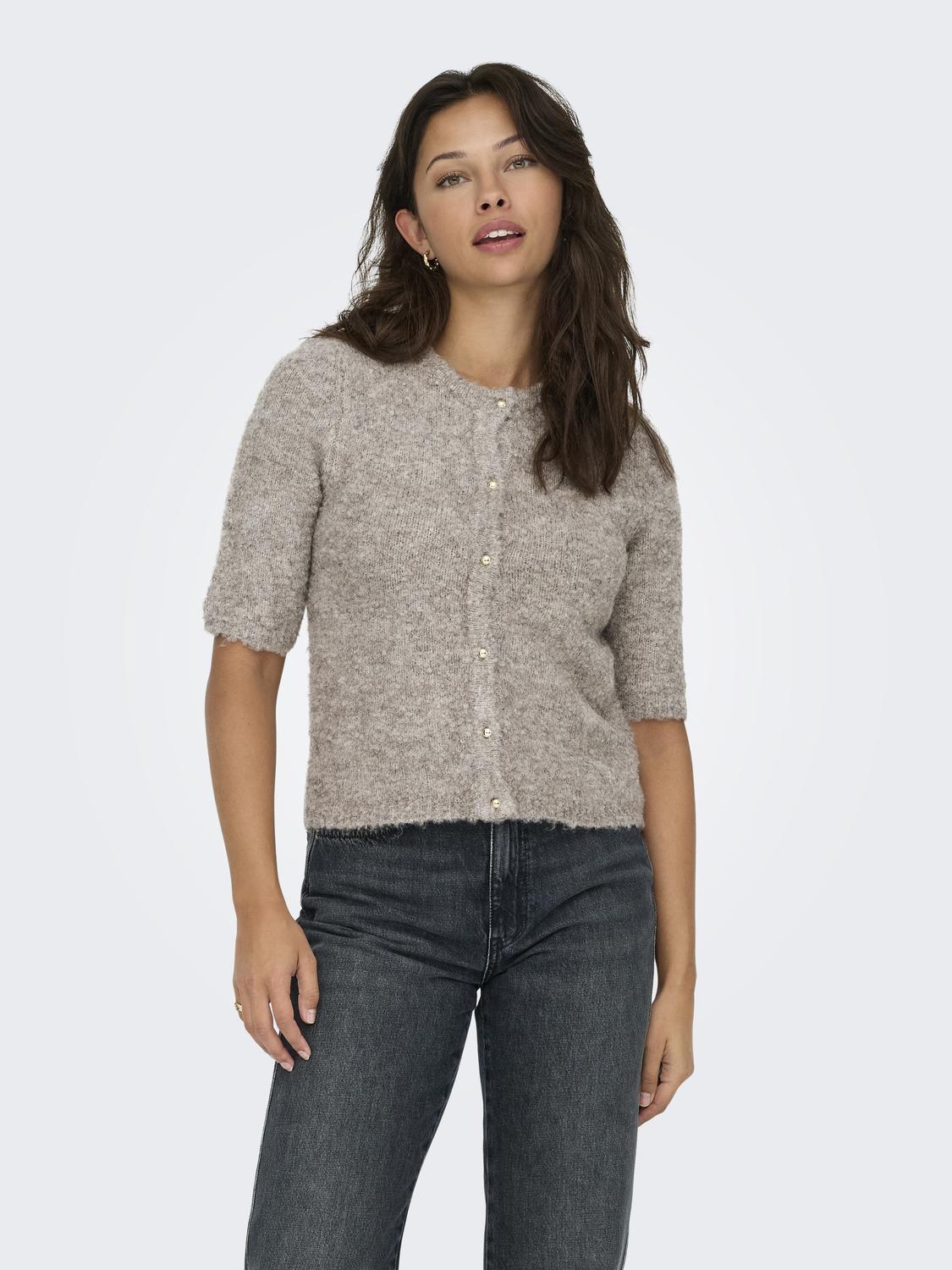 ONLY CILLE SS O-NECK CARDIGAN