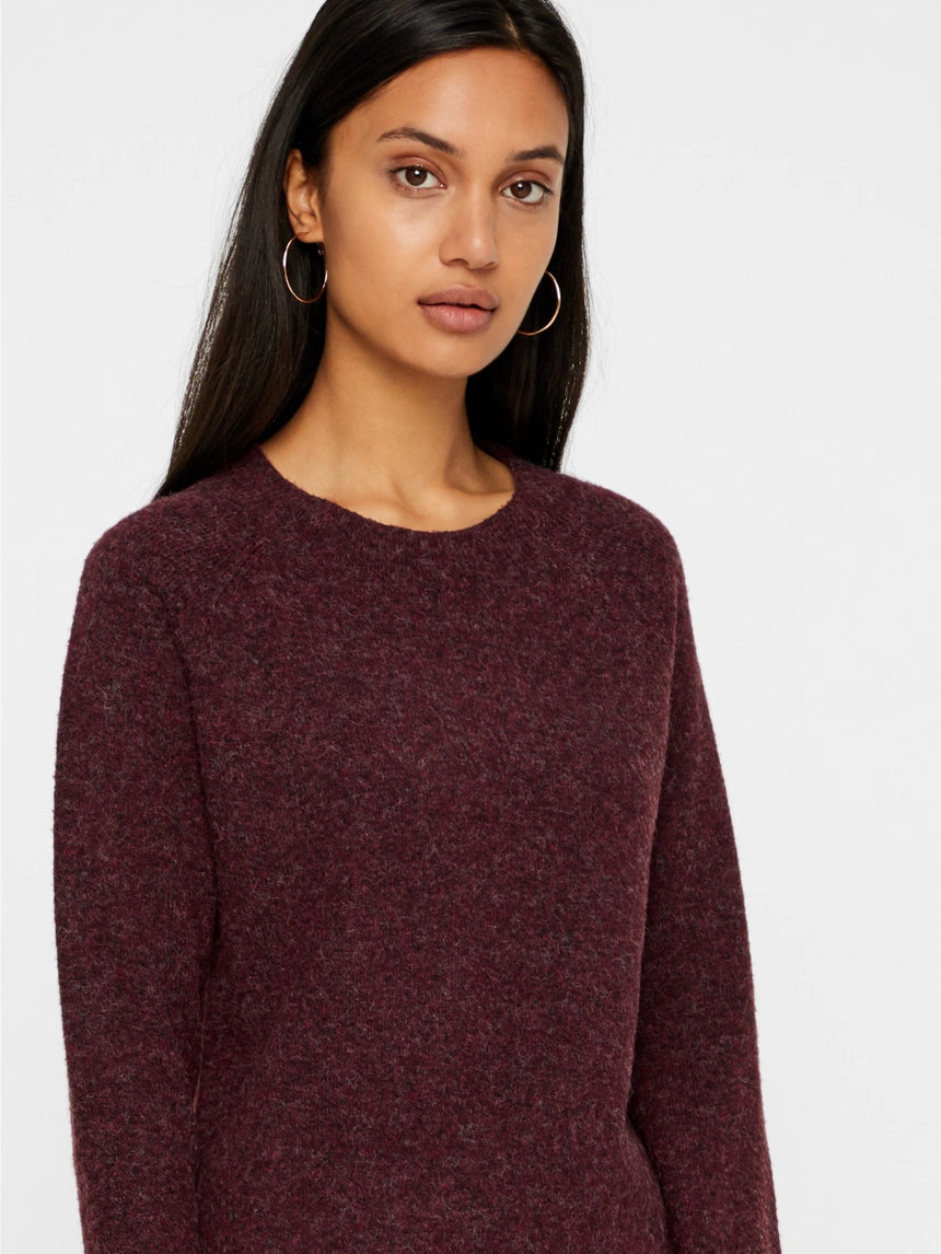 VERO MODA DOFFY LS O-NECK BLOUSE