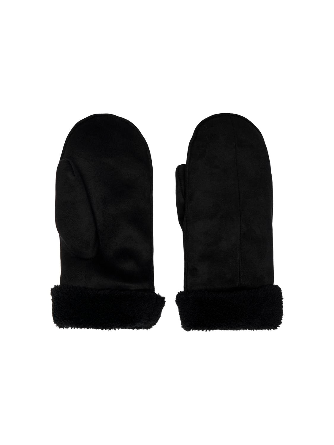 ONLY NICKI FAUX SUEDE MITTENS