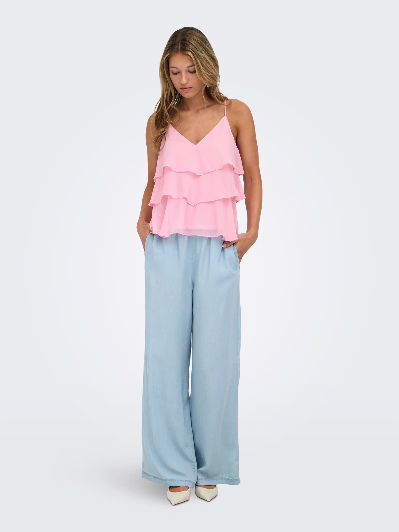 ONLY LINN LIFE FLOUNCE SINGLET