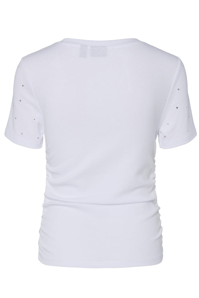 PIECES TYLER SS RHINESTONE TEE