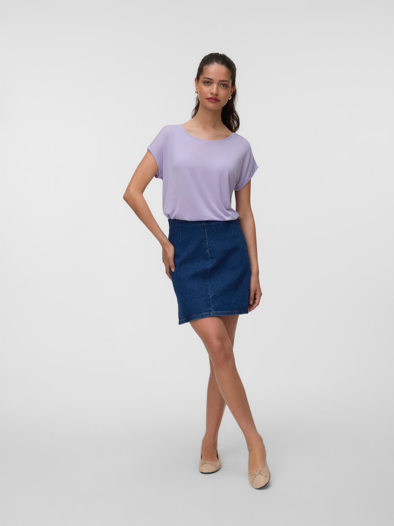 VERO MODA AVA PLAIN SS TOP