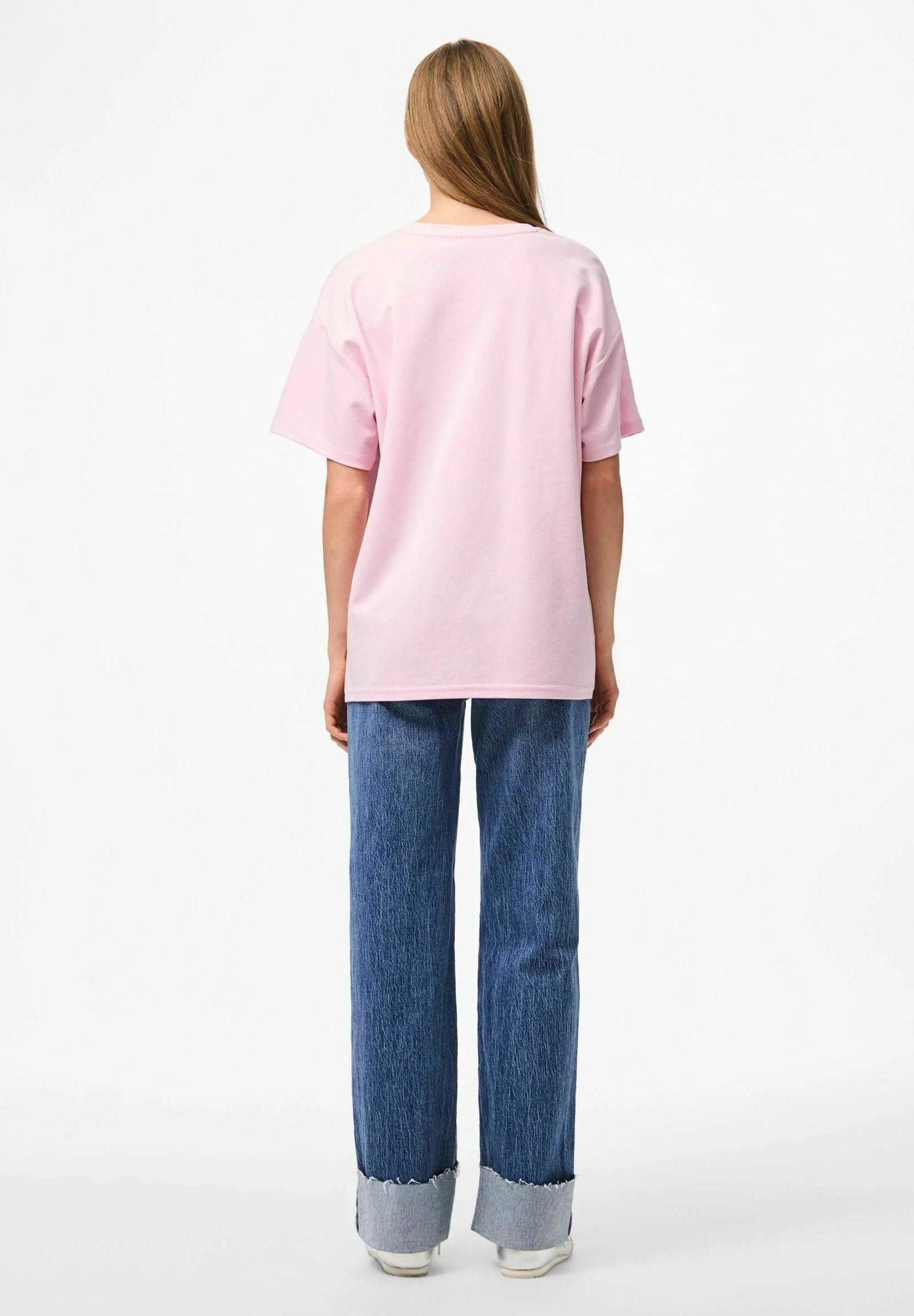 PIECES SKYLAR SS OVERSIZED TEE