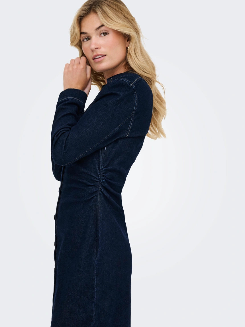 ONLY CAITLIN LS DENIM DRESS