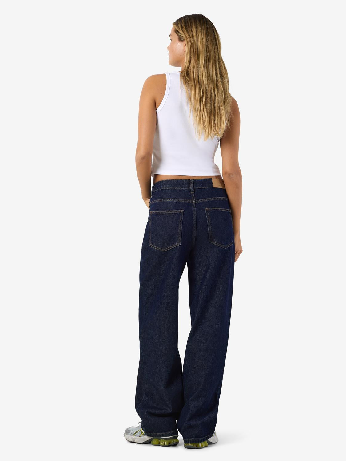 NOISY MAY ALEXA MW LOOSE JEANS AZ386DB NOOS
