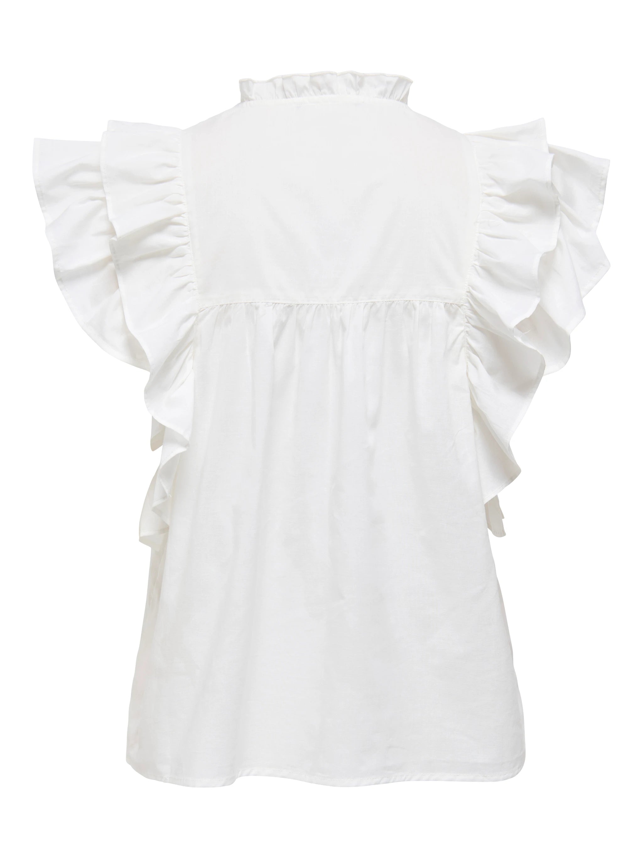 ONLY SUNNY LIFE CAPSL FRILL TOP
