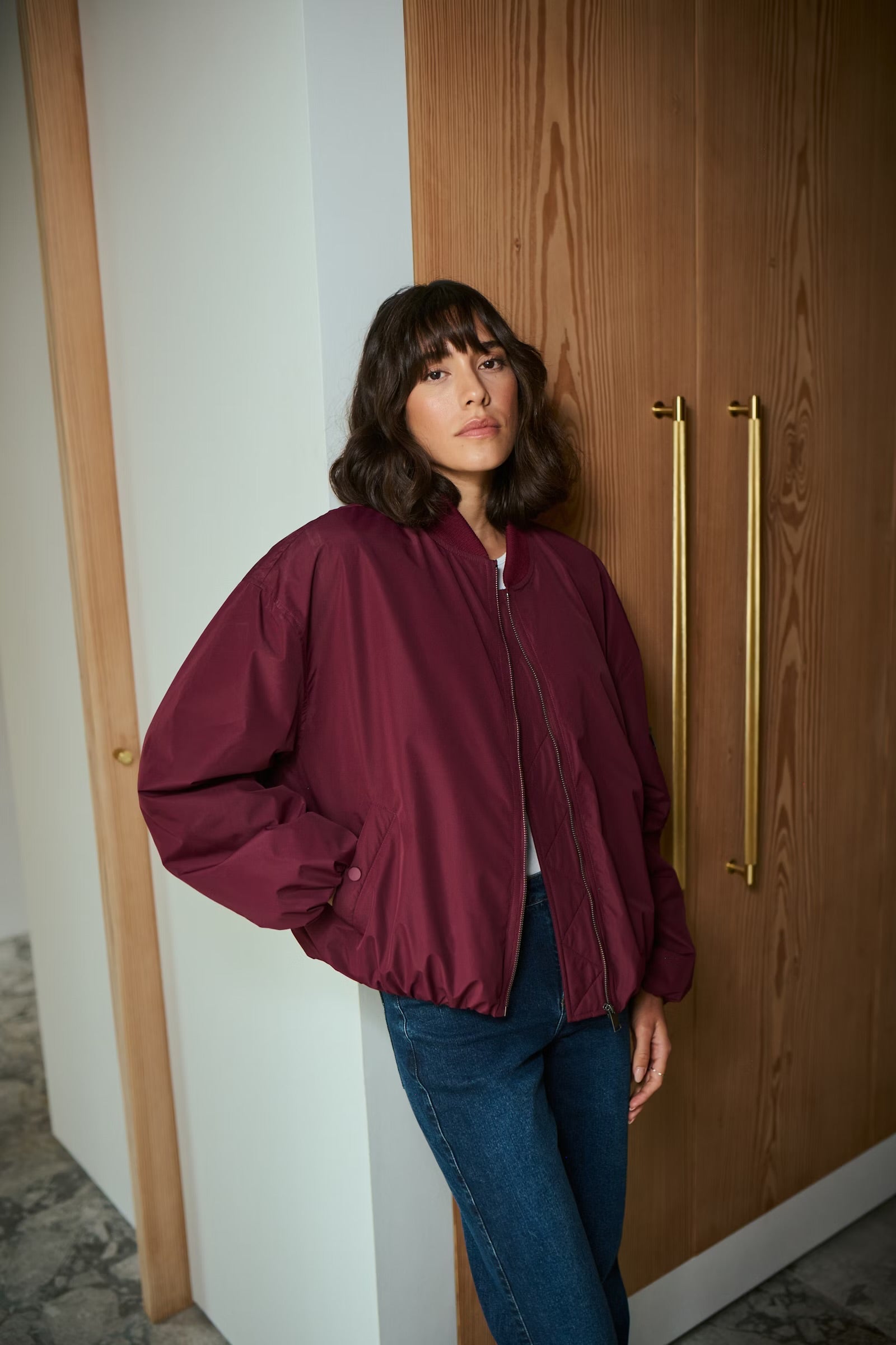 KAFFE LORENA BOMBER JACKET